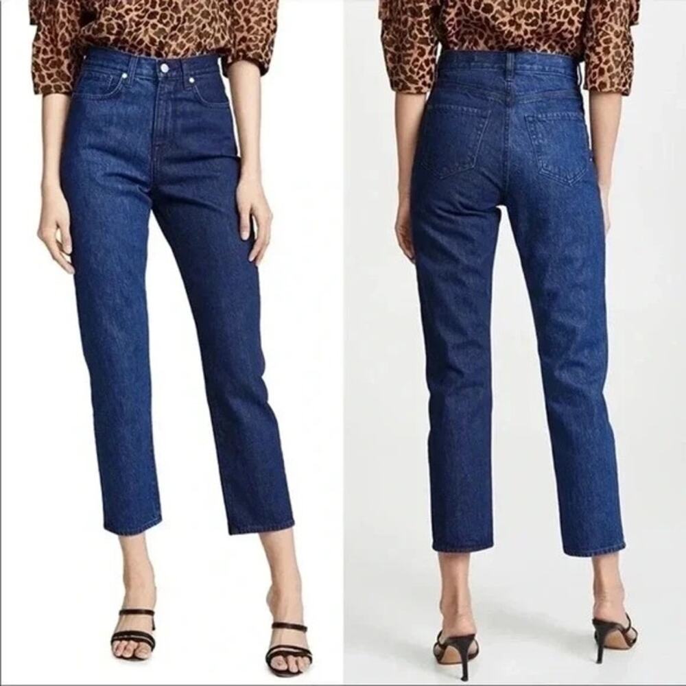 BLDWN Vintage Straight Jeans Size 29 Two Tone Enigma Wash High Rise Straight Leg